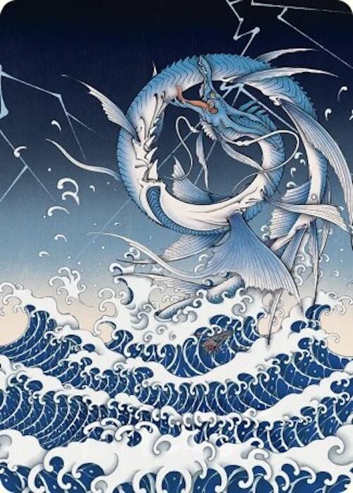 Summon: Leviathan Art Card [FINAL FANTASY Art Series] | Anubis Games and Hobby