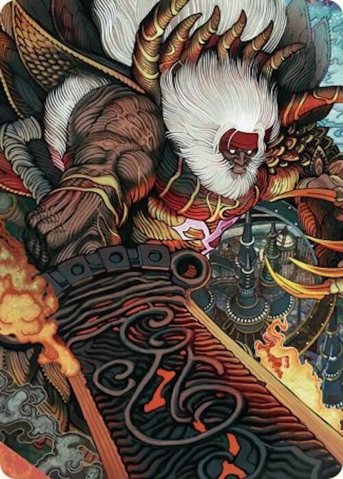 Braska's Final Aeon Art Card [FINAL FANTASY Art Series] | Anubis Games and Hobby