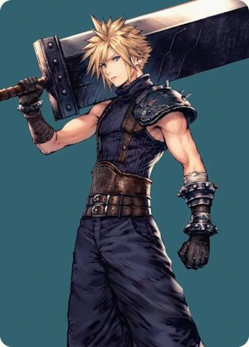 Cloud, Ex-SOLDIER Art Card [FINAL FANTASY Art Series] | Anubis Games and Hobby