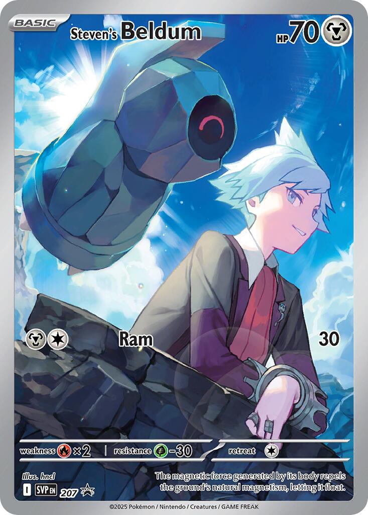 Steven's Beldum (207) [Scarlet & Violet: Black Star Promos] | Anubis Games and Hobby