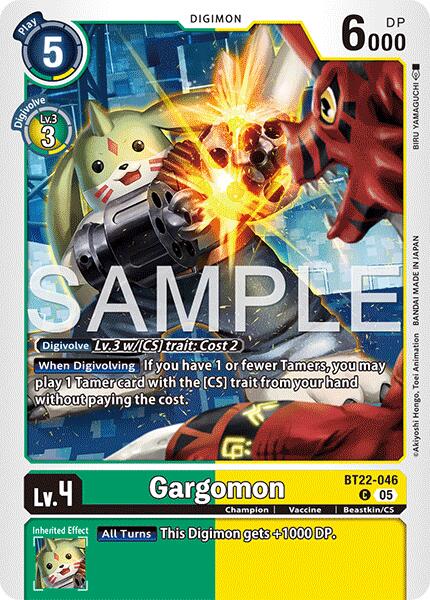 Gargomon [BT22-046] [Cyber Eden] | Anubis Games and Hobby