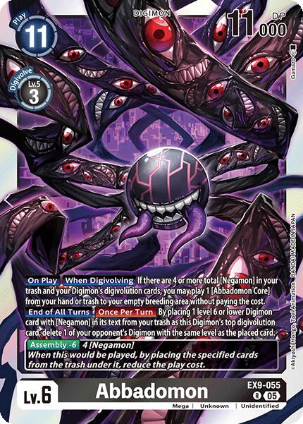 Abbadomon [EX9-055] [Versus Monsters] | Anubis Games and Hobby