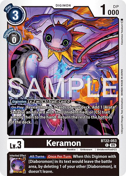 Keramon [BT22-053] [Cyber Eden] | Anubis Games and Hobby