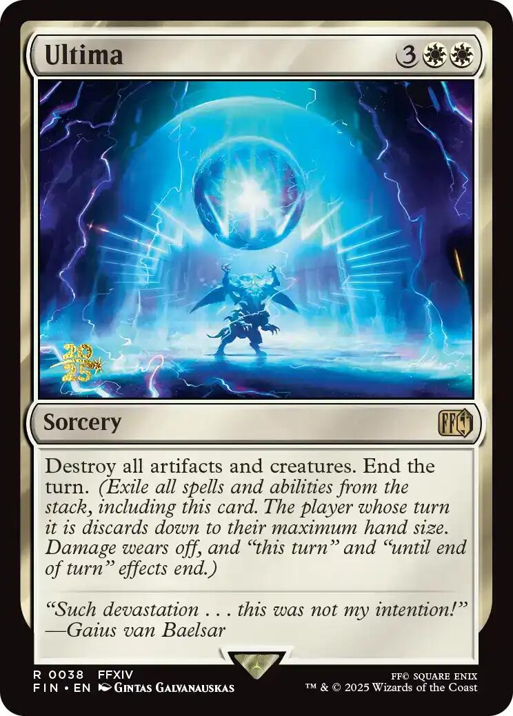 Ultima [FINAL FANTASY Prerelease Promo] | Anubis Games and Hobby