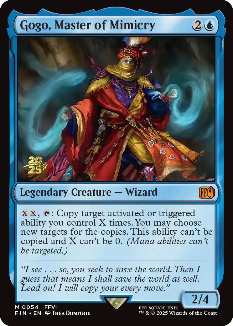 Gogo, Master of Mimicry [FINAL FANTASY Prerelease Promo] | Anubis Games and Hobby