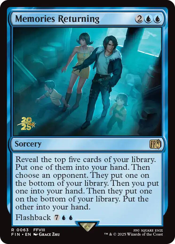 Memories Returning [FINAL FANTASY Prerelease Promo] | Anubis Games and Hobby