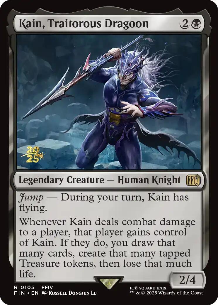 Kain, Traitorous Dragoon [FINAL FANTASY Prerelease Promo] | Anubis Games and Hobby