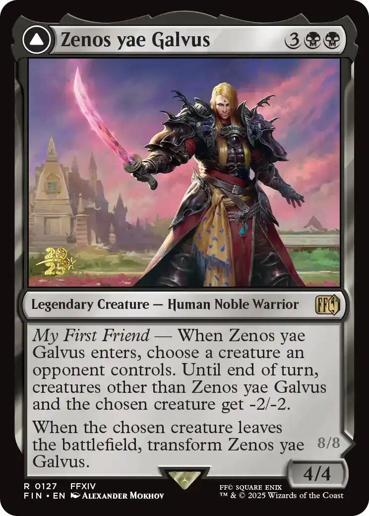 Zenos yae Galvus // Shinryu, Transcendent Rival [FINAL FANTASY Prerelease Promo] | Anubis Games and Hobby