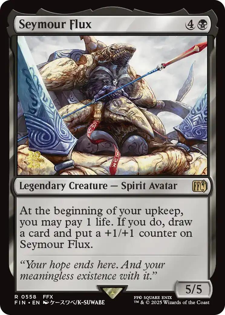 Seymour Flux [FINAL FANTASY Prerelease Promo] | Anubis Games and Hobby