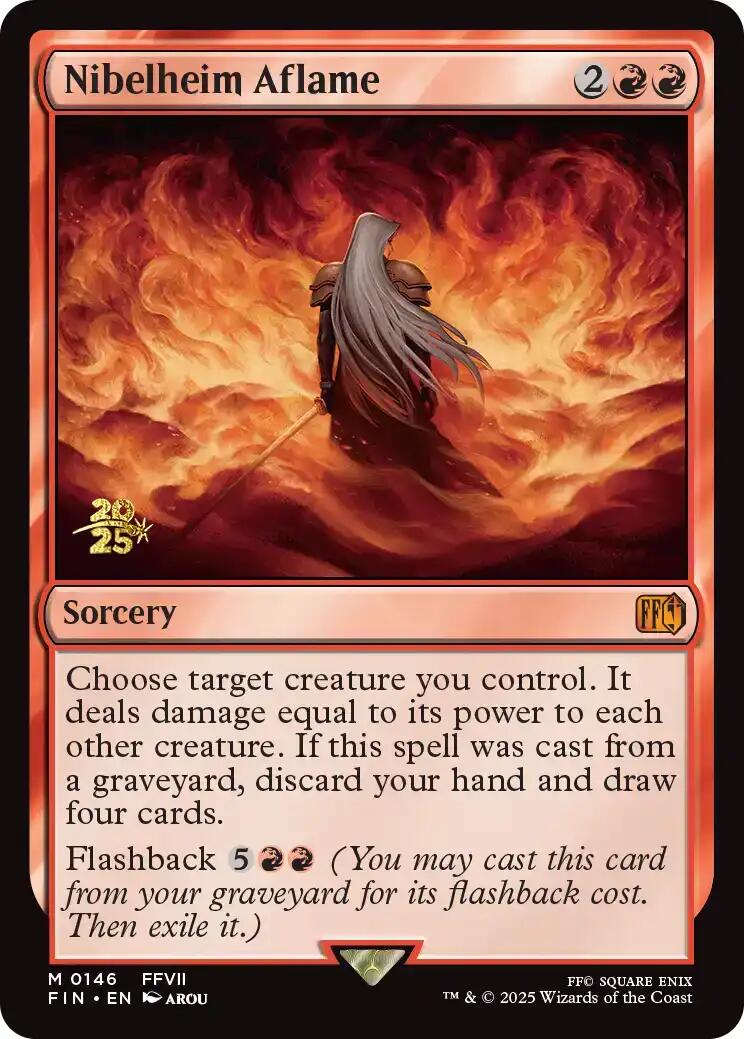 Nibelheim Aflame [FINAL FANTASY Prerelease Promo] | Anubis Games and Hobby