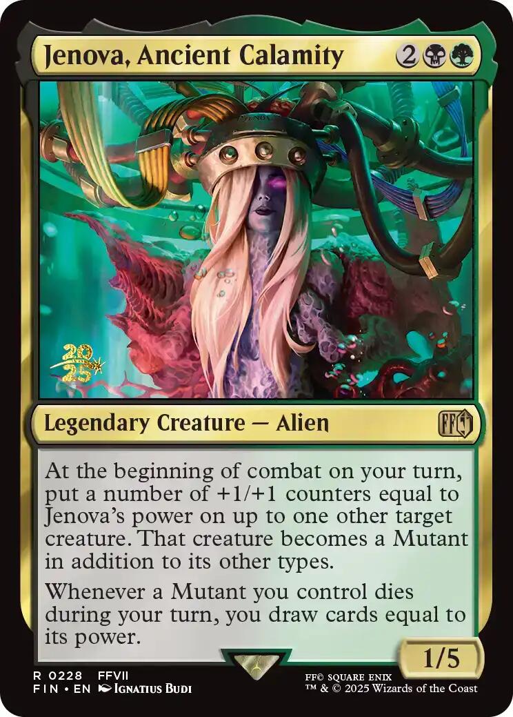 Jenova, Ancient Calamity [FINAL FANTASY Prerelease Promo] | Anubis Games and Hobby