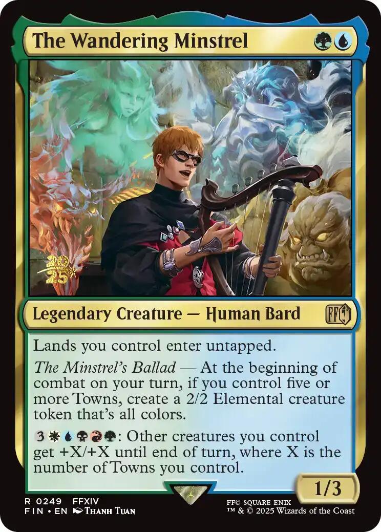 The Wandering Minstrel [FINAL FANTASY Prerelease Promo] | Anubis Games and Hobby