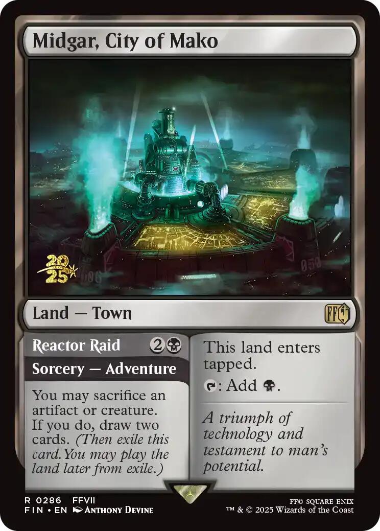 Midgar, City of Mako [FINAL FANTASY Prerelease Promo] | Anubis Games and Hobby