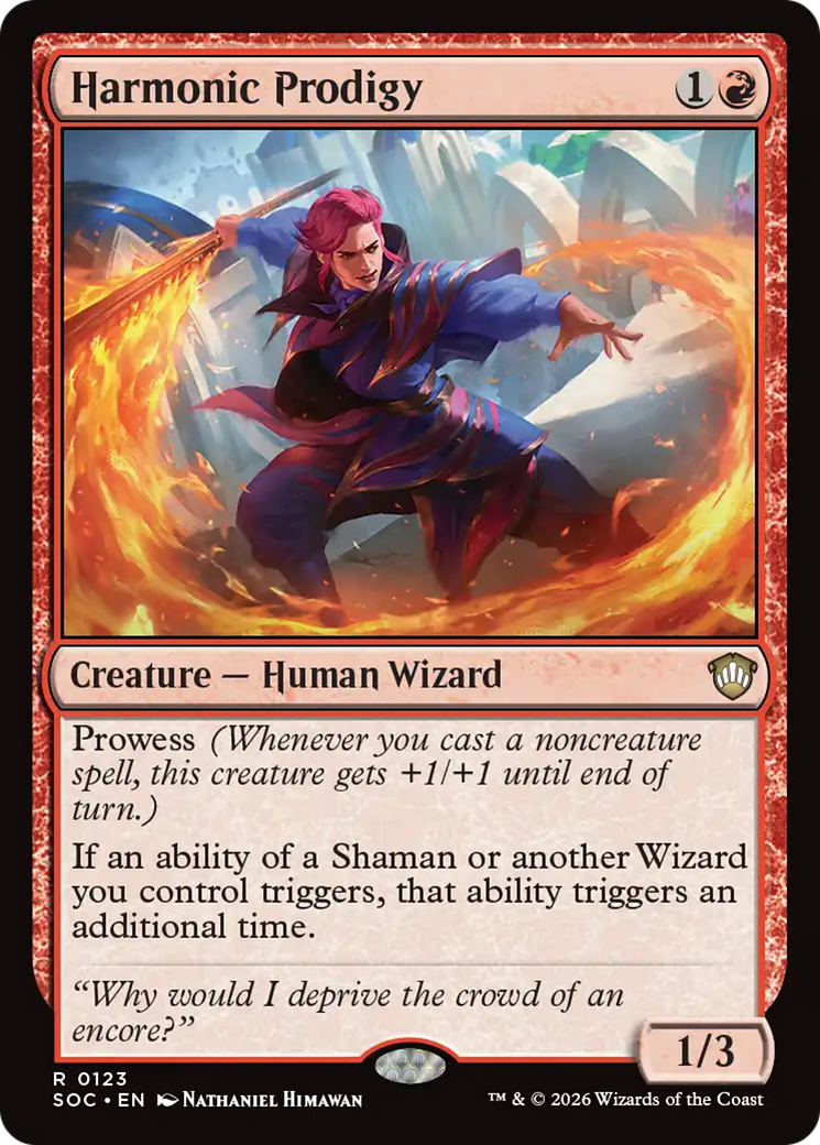 Harmonic Prodigy [Secrets of Strixhaven Commander] | Anubis Games and Hobby