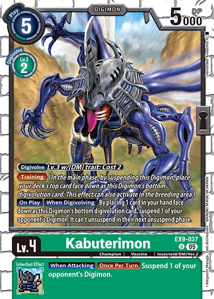 Kabuterimon [EX9-037] [Versus Monsters] | Anubis Games and Hobby