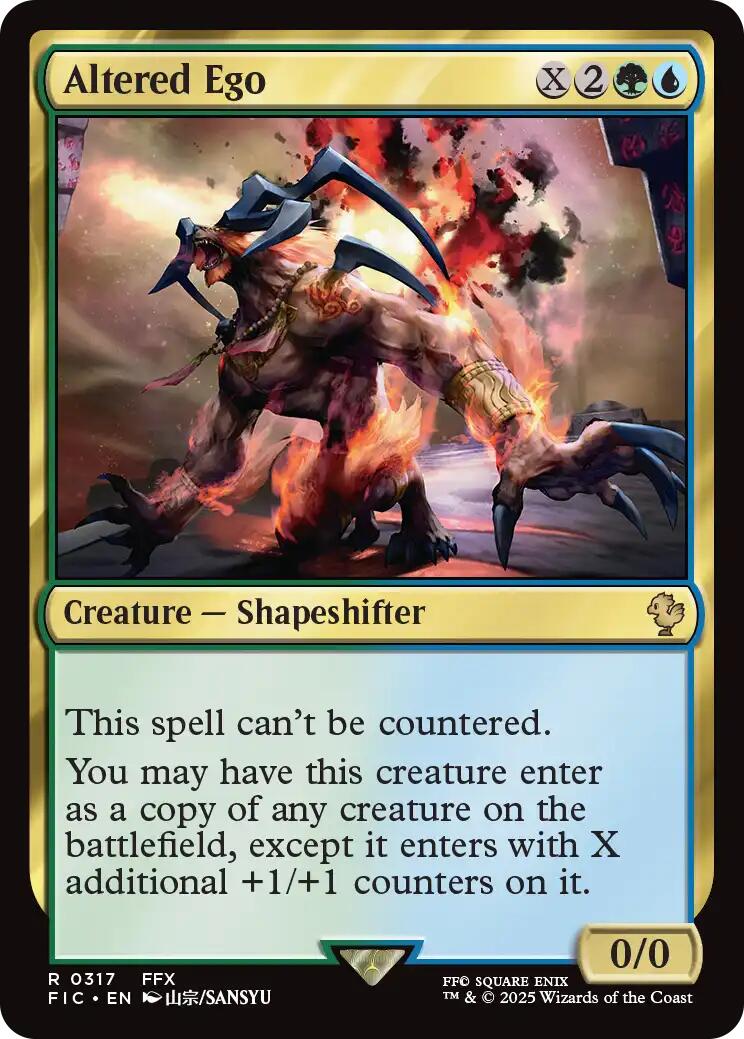 Altered Ego (Surge Foil) [FINAL FANTASY Commander] | Anubis Games and Hobby