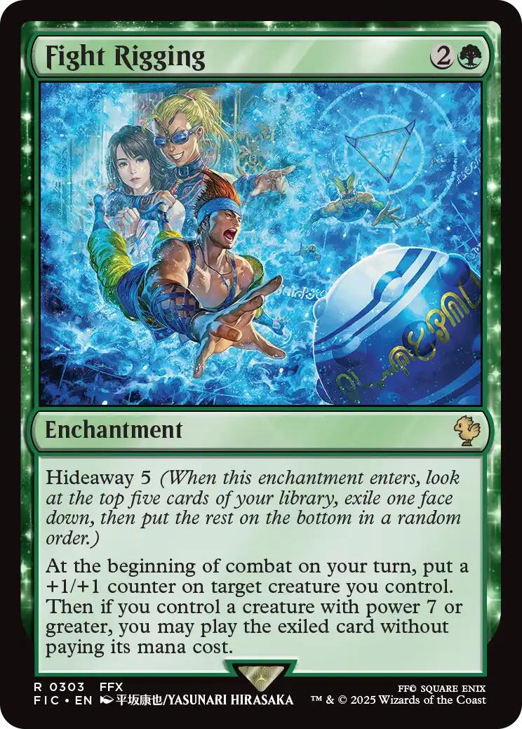 Fight Rigging (Surge Foil) [FINAL FANTASY Commander] | Anubis Games and Hobby