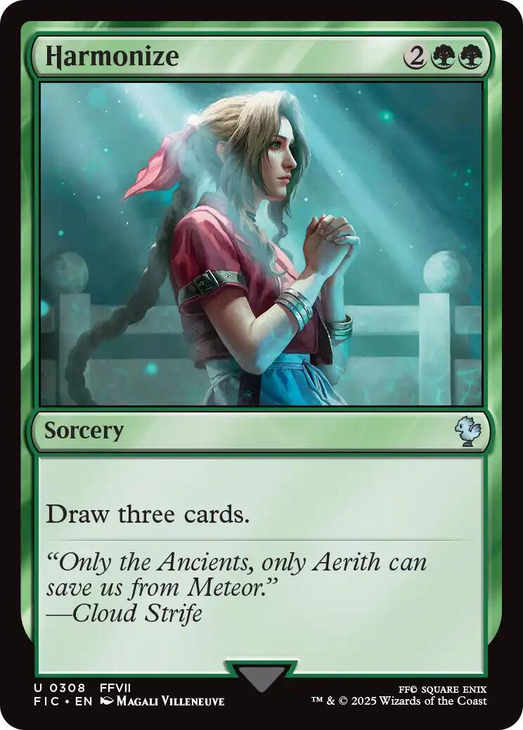 Harmonize (Surge Foil) [FINAL FANTASY Commander] | Anubis Games and Hobby
