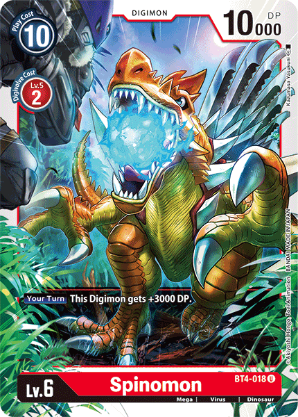 Spinomon [BT4-018] [Great Legend] | Anubis Games and Hobby