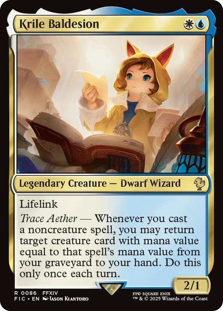 Krile Baldesion (Surge Foil) [FINAL FANTASY Commander] | Anubis Games and Hobby