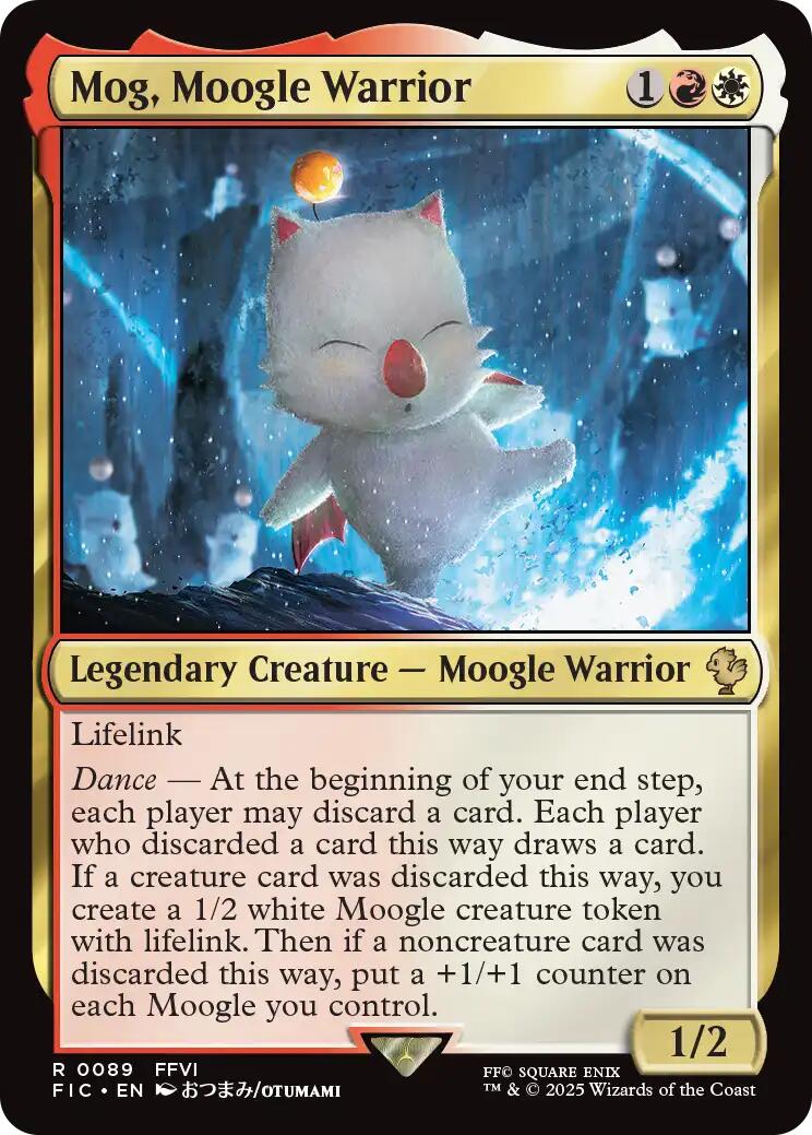 Mog, Moogle Warrior (Surge Foil) [FINAL FANTASY Commander] | Anubis Games and Hobby