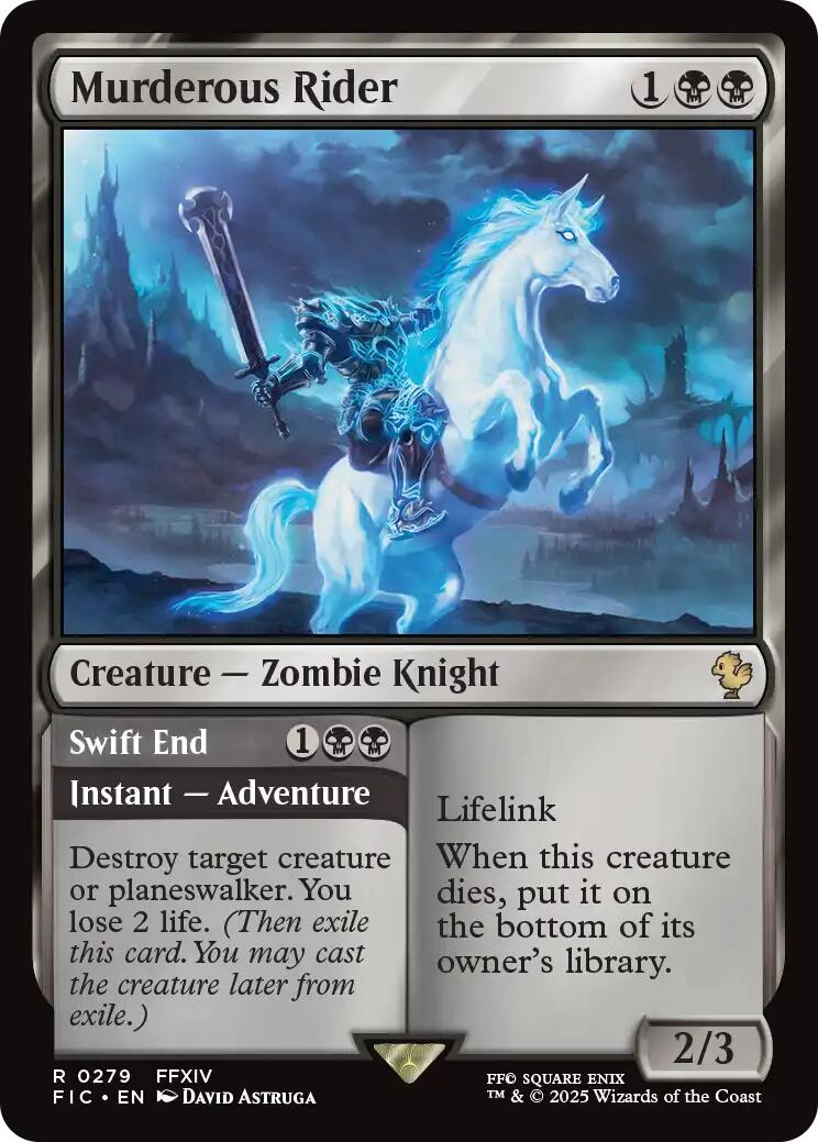 Murderous Rider (Surge Foil) [FINAL FANTASY Commander] | Anubis Games and Hobby