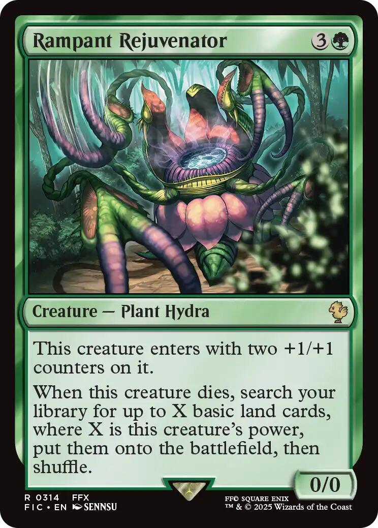 Rampant Rejuvenator (Surge Foil) [FINAL FANTASY Commander] | Anubis Games and Hobby