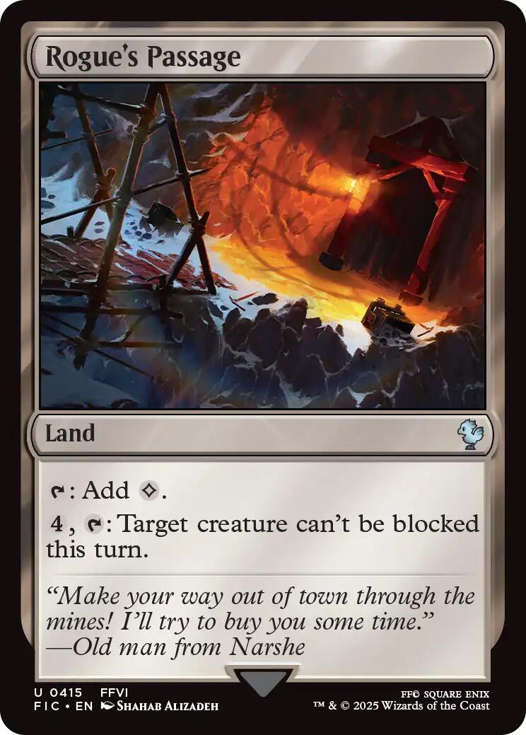 Rogue's Passage (Surge Foil) [FINAL FANTASY Commander] | Anubis Games and Hobby