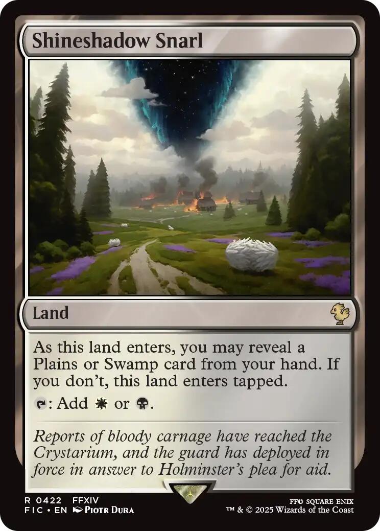 Shineshadow Snarl (Surge Foil) [FINAL FANTASY Commander] | Anubis Games and Hobby