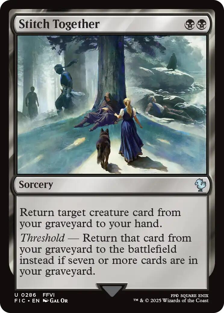 Stitch Together (Surge Foil) [FINAL FANTASY Commander] | Anubis Games and Hobby