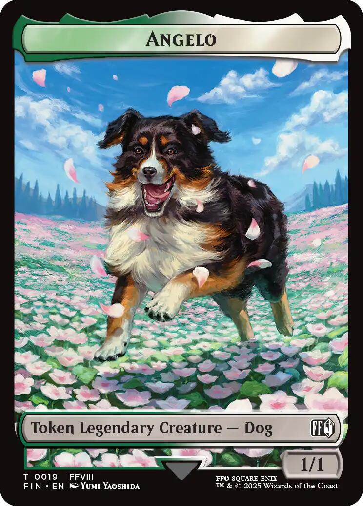 Angelo // Darkstar Double-Sided Token [FINAL FANTASY Tokens] | Anubis Games and Hobby