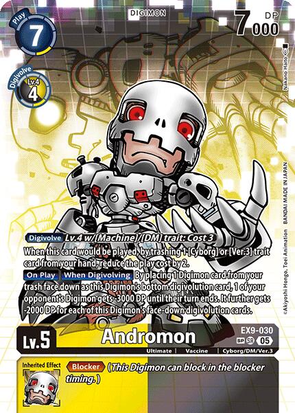 Andromon [EX9-030] (SP) [Versus Monsters] | Anubis Games and Hobby