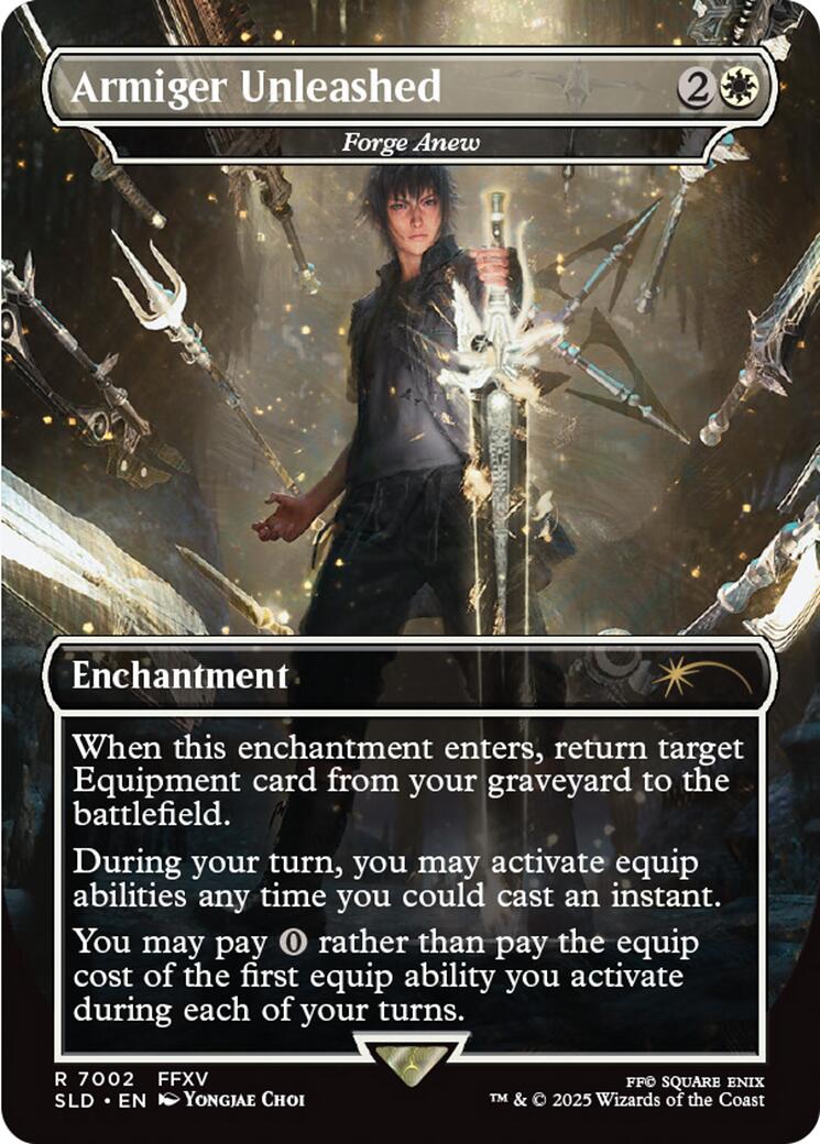 Armiger Unleashed - Forge Anew [Secret Lair Drop Series] | Anubis Games and Hobby