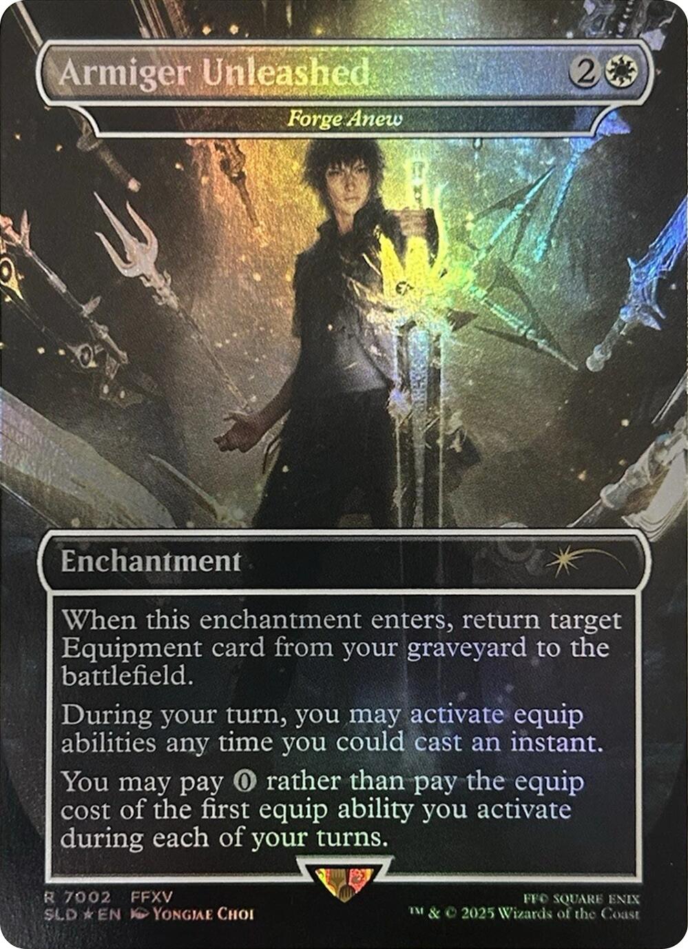 Armiger Unleashed - Forge Anew (Rainbow Foil) [Secret Lair Drop Series] | Anubis Games and Hobby