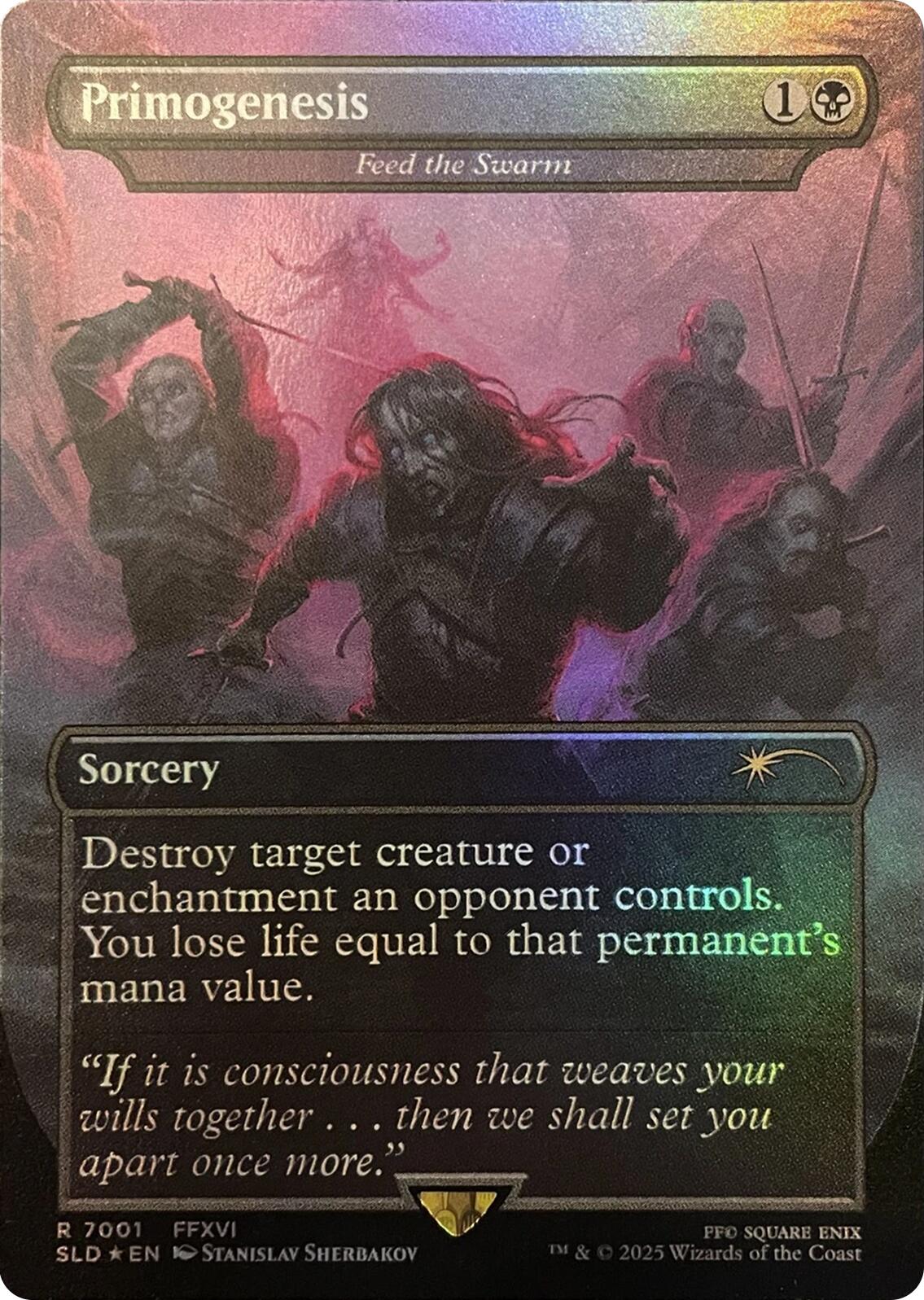 Primogenesis - Feed the Swarm (Rainbow Foil) [Secret Lair Drop Series] | Anubis Games and Hobby