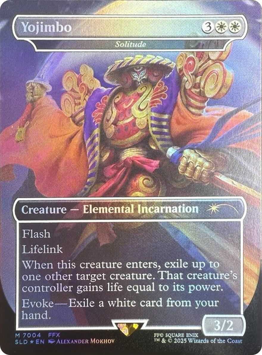 Yojimbo - Solitude (Rainbow Foil) [Secret Lair Drop Series] | Anubis Games and Hobby