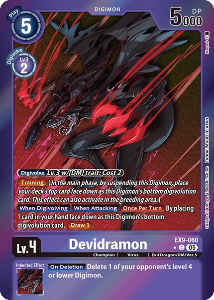 Devidramon [EX9-060] (Limited Foil) [Versus Monsters] | Anubis Games and Hobby