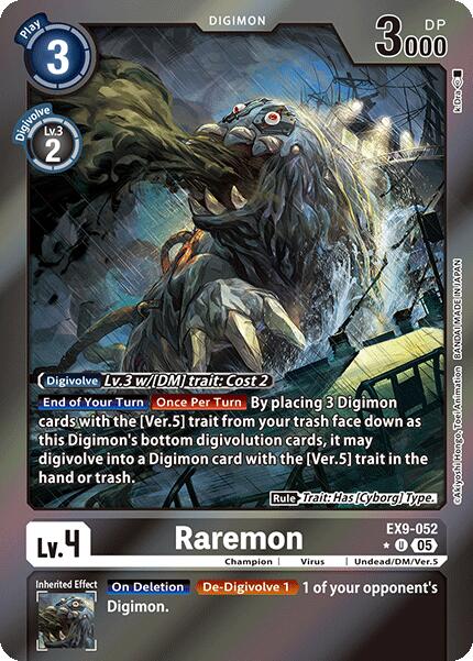 Raremon [EX9-052] (Limited Foil) [Versus Monsters] | Anubis Games and Hobby