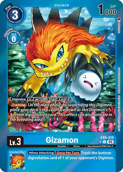 Gizamon [EX9-015] (Limited Foil) [Versus Monsters] | Anubis Games and Hobby