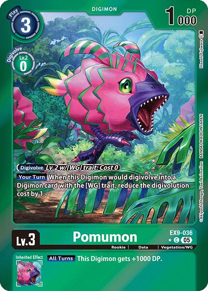 Pomumon [EX9-036] (Limited Foil) [Versus Monsters] | Anubis Games and Hobby