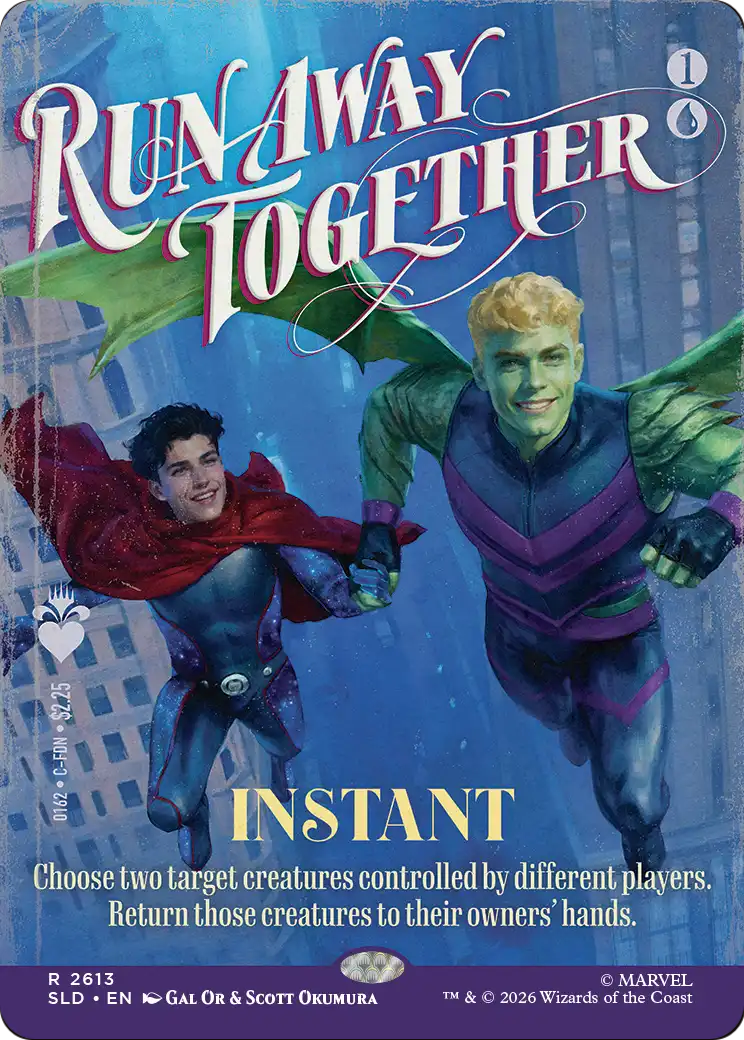 Run Away Together [Secret Lair Drop Series] | Anubis Games and Hobby