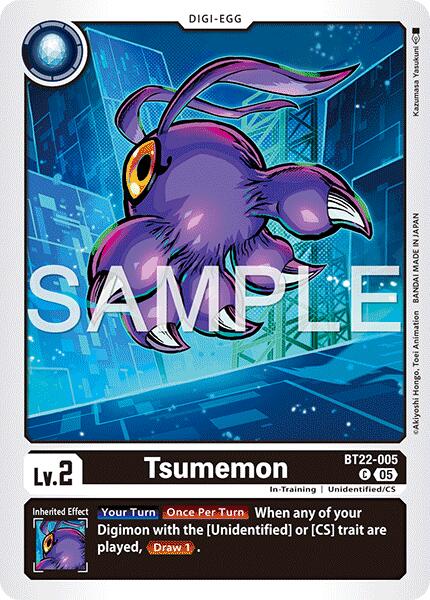 Tsumemon [BT22-005] [Cyber Eden] | Anubis Games and Hobby