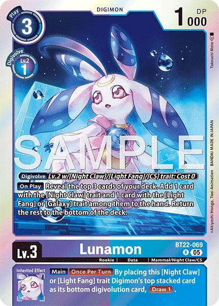 Lunamon [BT22-069] [Cyber Eden] | Anubis Games and Hobby