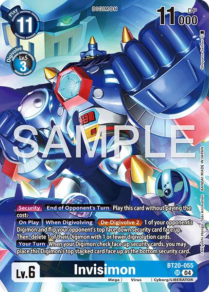 Invisimon [BT20-055] (Digimon Liberator Debuggers Set) [Release Special Booster Ver.2.5 Promos] | Anubis Games and Hobby