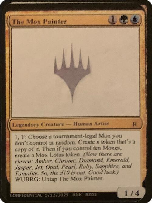 The Mox Painter [Unknown Event] | Anubis Games and Hobby