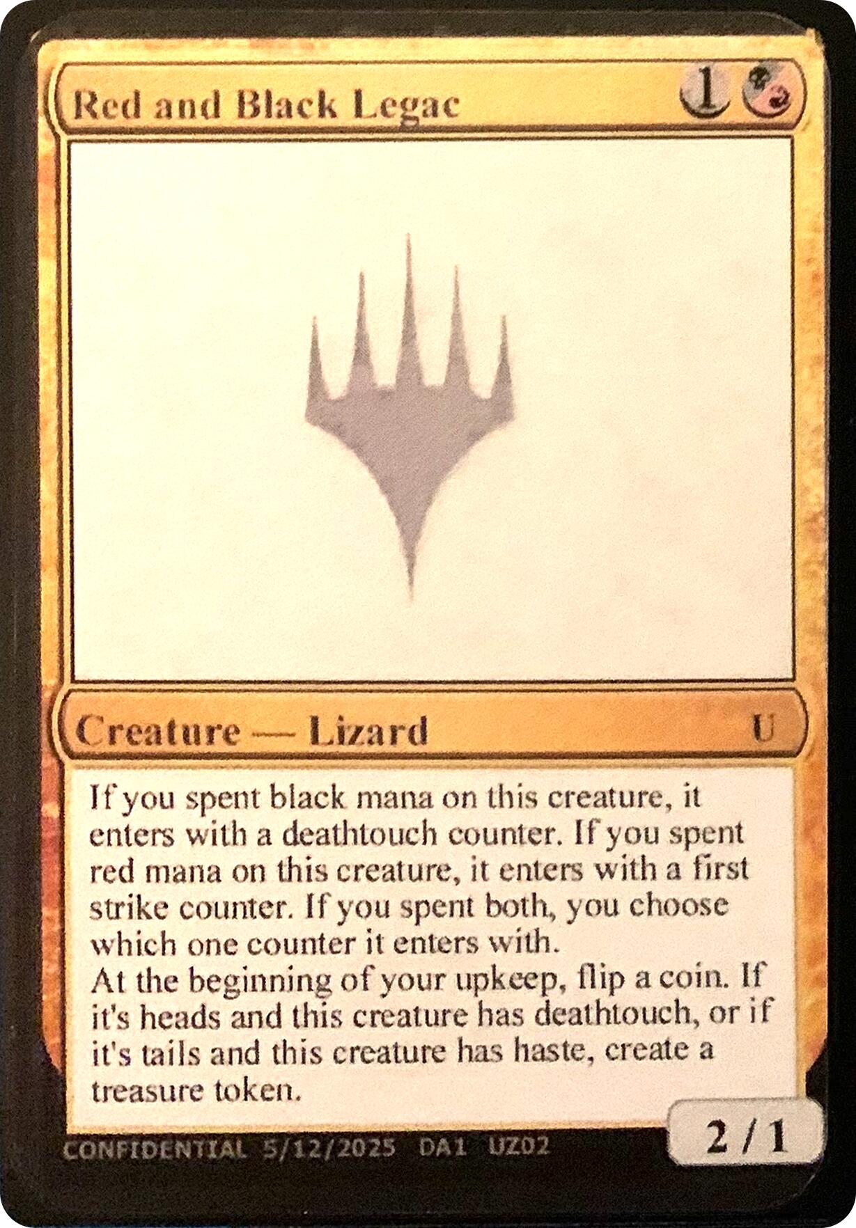 Red and Black Legac [Unknown Event] | Anubis Games and Hobby