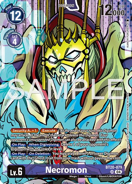 Necromon [BT20-079] (Digimon Liberator Debuggers Set) [Release Special Booster Ver.2.5 Promos] | Anubis Games and Hobby