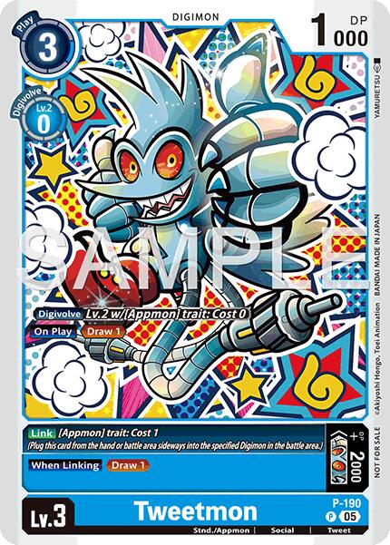 Tweetmon [P-190] (Store Tournament 2025 Vol.3 Participation Pack) [Promotional Cards] | Anubis Games and Hobby