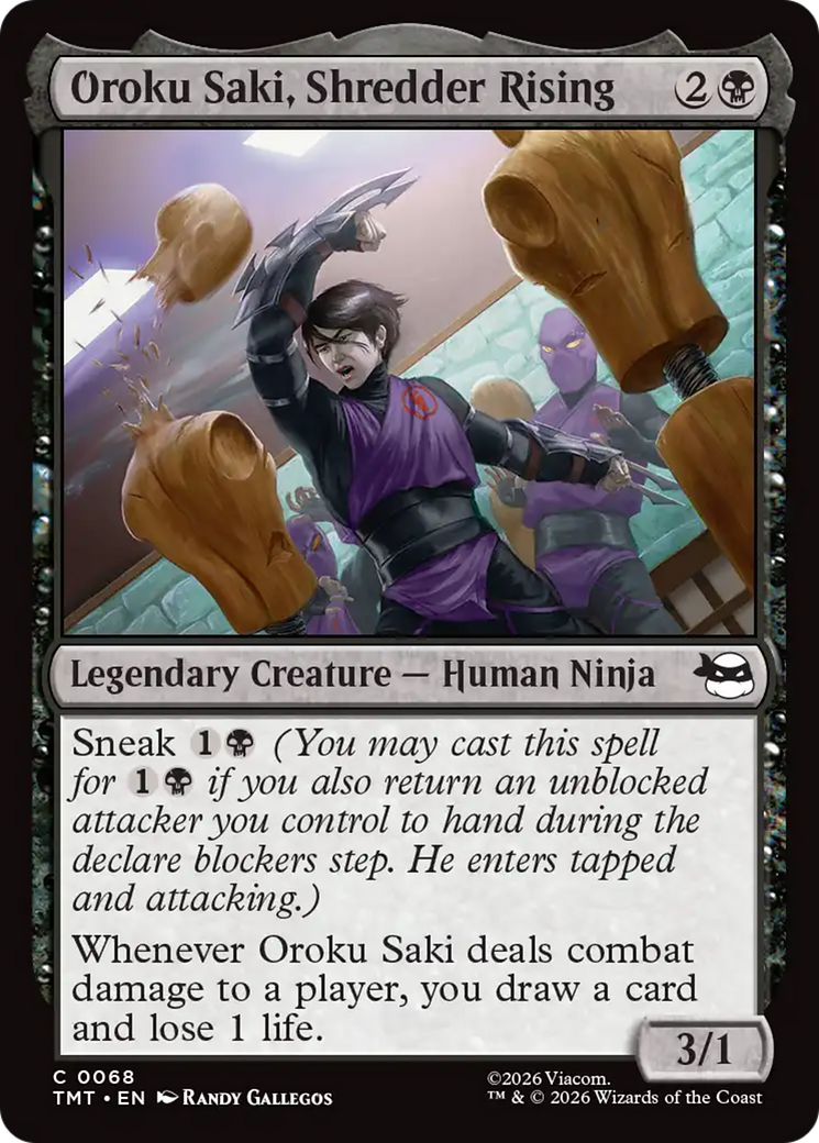 Oroku Saki, Shredder Rising [Teenage Mutant Ninja Turtles] | Anubis Games and Hobby