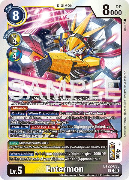 Entermon [BT22-035] [Cyber Eden] | Anubis Games and Hobby
